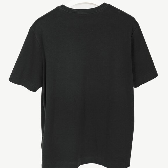 Louis Vuitton Black Cotton-Jersey Damier-Pocket T-Shirt - Picture 2 of 6